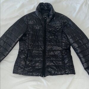Women's Black Quilted Jacket